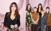 Hilaria Baldwin Attends NYFW with Four Eldest Children Amid Accent Controversy