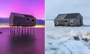 Historic Hamptons Stilt House Collapses into Gardiners Bay After Decades