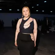 Honey Kinny Ross Stuns at London Fashion Week in Daring Cut-Out Dress