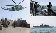 Iran-Russia Military Drills Escalate Tensions Amid US Carrier Deployment