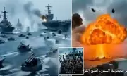 Iranian AI Propaganda Video Simulates Destruction of US Navy Carrier Strike Group