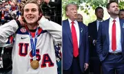 JD Vance Leads Praise for 'Patriot' Jack Hughes After USA Hockey Gold