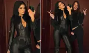 Kylie Jenner's Catwoman-Inspired Leather Look Steals Spotlight at Podcast Launch