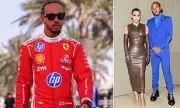 Lewis Hamilton Returns to Ferrari Testing After Super Bowl Romance Launch