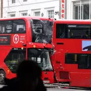 London Bus Crash: Two Double-Deckers Collide Near Southwark Playhouse Theatre