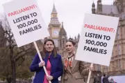 Louise Thompson Leads Parliament Protest Demanding Maternity Care Reform