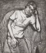 Lucian Freud's 'Drawing into Painting' Exhibition Opens at National Portrait Gallery