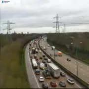 M25 Chaos: Two Crashes Cause Two-Hour Delays in Surrey Rush Hour