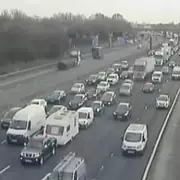 M6 Motorway Gridlocked After Lorry and Two Cars Collide in Lancashire