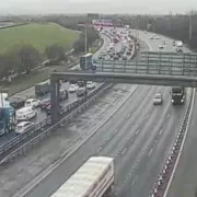 M60 Motorway Shut Clockwise After Serious Two-Car Crash, Causing Major Delays