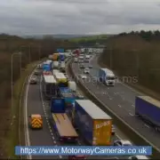 M62 Vehicle Fire Halts Traffic in Greater Manchester, Causing Severe Delays