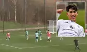 Man Utd's Teen Sensation JJ Gabriel Stuns with Wonder Goal for U18s