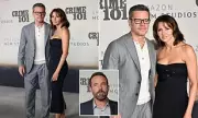 Matt Damon and Luciana Barroso Attend Crime 101 Premiere with Ben Affleck