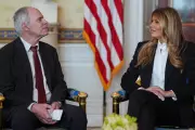 Melania Trump Hosts Freed Hostage Siegels at White House, Defends Documentary Role