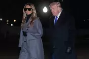 Melania Trump's Nighttime Sunglasses Spark Social Media Frenzy and Conspiracy Theories