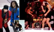 Milli Vanilli's Fab Morvan Skates Youthfully in West Hollywood After Grammy Return