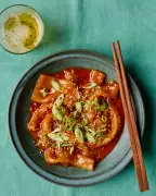 Nadiya Hussain's Creative Rice Paper Recipes: Chicken Half-Moons and Tteokbokki