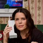 Neve Campbell Recalls Awkward Moment Learning Prince Harry Had Her Poster