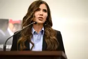 Noem Cuts Press Conference Short Over Balloon-Drone Mix-Up at Border