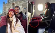 Nomadic Couple Reveals Simple Leg-Lift Trick to Beat Flight Anxiety