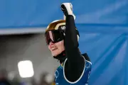 Norway's Anna Odine Stroem Claims Olympic Ski Jumping Gold, Edges Out Favorite Nika Prevc