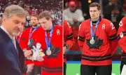 Olympic Heartbreak: MacKinnon's Viral Stuffed Toy Reaction After Canada's Hockey Loss