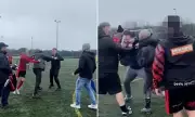 Parents Brawl at Children's Football Match, Children Forced to Intervene