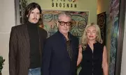 Pierce Brosnan's Family Unites for Son Paris' London Art Exhibition Debut