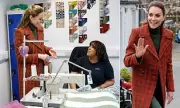 Princess of Wales Champions UK Textiles with Welsh Mill and Denim Maker Visits