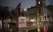 Pro-Palestine Activists Deface Churchill Statue with 'Zionist War Criminal' Graffiti