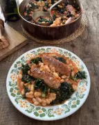 Rachel Roddy's Rustic Roman Sausage and Bean Stew Recipe