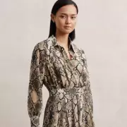 Reiss Slashes £150 Off Kate Middleton-Approved Snake Print Midi Dress