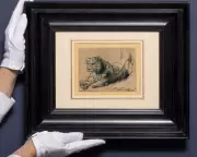 Rembrandt's Lion Drawing Sells for £12.2 Million at Auction