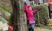 Retired Teacher Ties Herself to Neighbour's Tree in Two-Hour Protest Against Felling