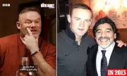 Rooney Recalls Maradona's Tie Gift After Fuming at Ferguson's Benching