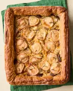 Rukmini Iyer's Quick Mushroom & Artichoke Puff Pastry Quiche Recipe