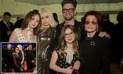 Sharon Osbourne Supported by Children at Grammys Afterparty Following Emotional Tribute