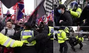 Six Arrested in Manchester as Far-Right and Counter-Protesters Clash