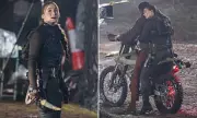 Sophie Turner Battles Rain and Mud in Intense Tomb Raider Filming in Surrey