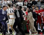 St John's vs Providence Basketball Game Erupts in Brawl, Multiple Ejections