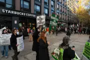 Starbucks Workers Escalate Strike, Urge App Deletion in Contract Fight
