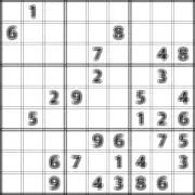Sudoku 7196: A Gentle Puzzle for Daily Brain Training
