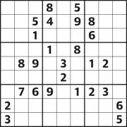 Sudoku Puzzle 7227 Challenges Experts with Complex Logic