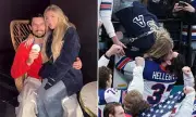 Team USA Hockey Hero's Wife Shares Intimate Olympic Gold Celebration Moments