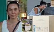 Tess Crosley Spotted Packing Boxes Amid AFL Star Lachie Neale Marriage Scandal