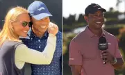 Tiger Woods and Vanessa Trump Share Rare Public Affection at Genesis Invitational