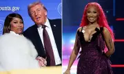Trump Gushes Over 'Number One Fan' Nicki Minaj at Black History Month Reception