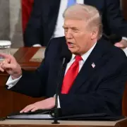 Trump's Marathon Speech Omits Epstein, Sparks Protests and Election Lies