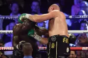 Tyson Fury Mocks Deontay Wilder's Cheating Claims with Knockout Clip