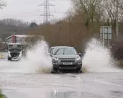 UK Flood Warnings Persist as Wet Weather Continues with Snow Forecast